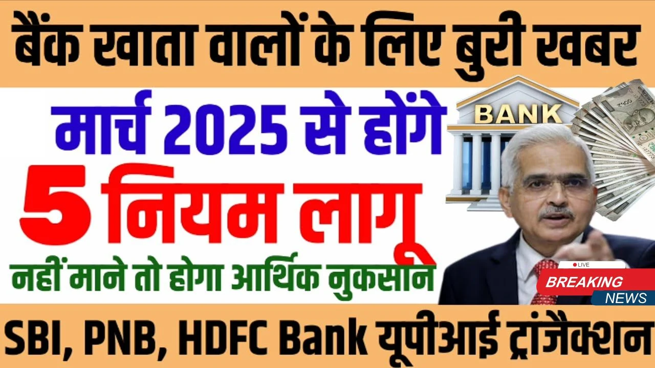 Banking New Rule 2025